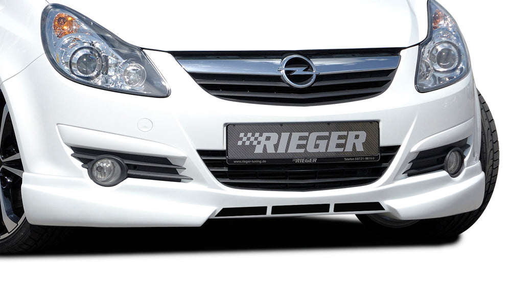 Rieger 00058951 Opel Corsa D Front Splitter
