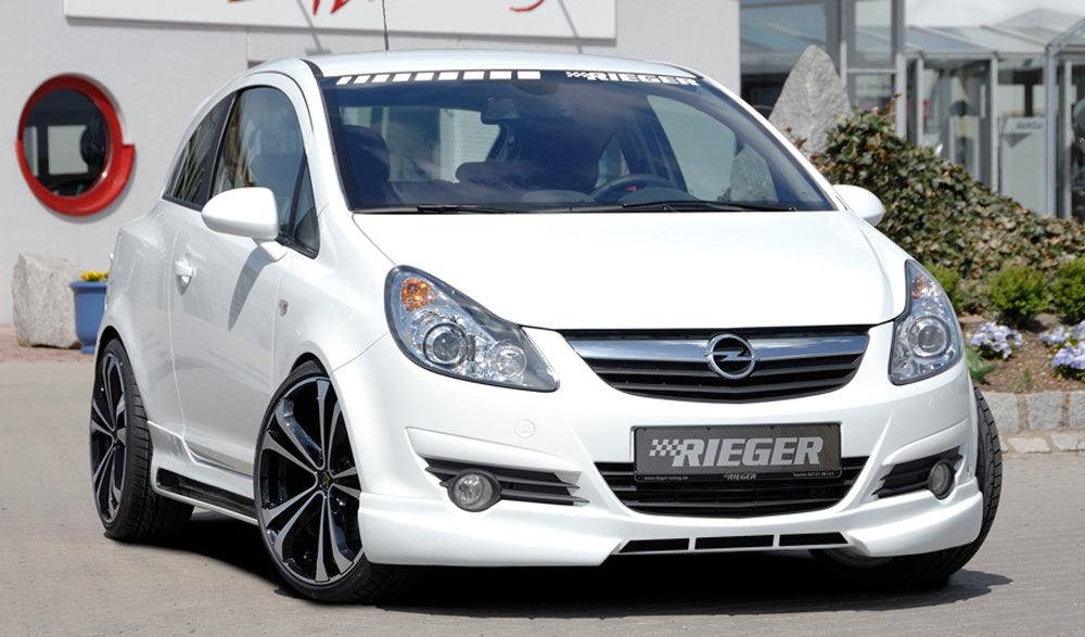 Rieger 00058951 Opel Corsa D Front Splitter