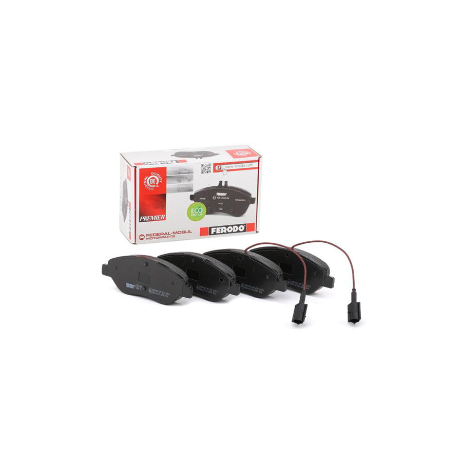 Ferodo Premier Eco Friction Fdb1468 Brake Pad Set Incl Wear Warning Contact With Brake Caliper Screws With Accessories