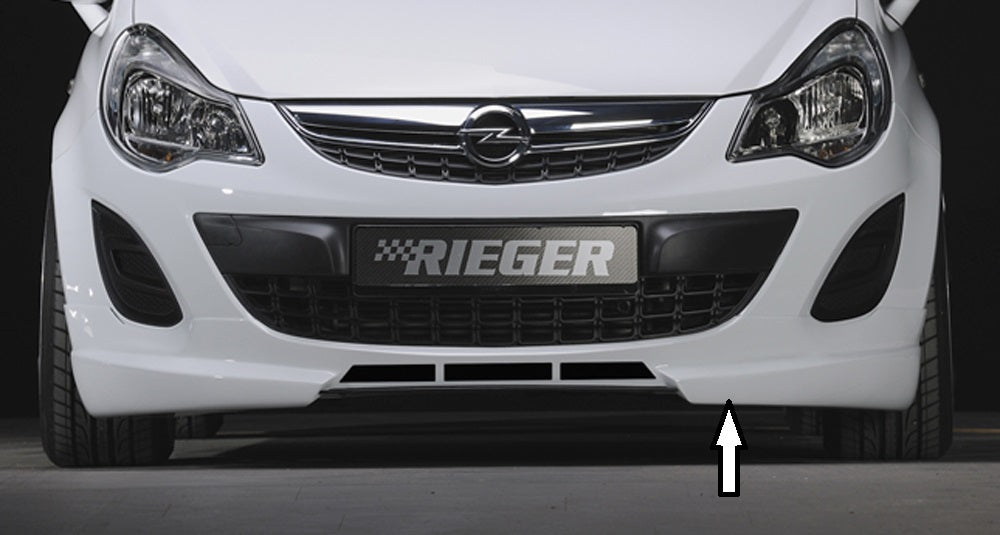 Rieger 00058950 Opel Corsa D Front Splitter