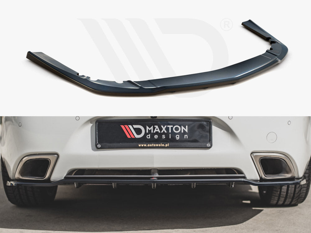 Maxton Design OP-IS-1F-OPC-RD1T Central Rear Splitter (w/ Vertical Bars) Opel/vauxhall Insignia MK1 VXR/OPC Facelift (2013-2017) | Duco Car Parts UK Car Parts