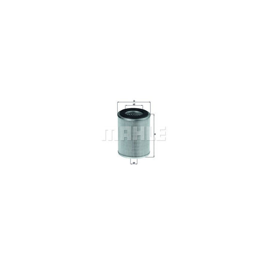 MAHLE ORIGINAL LX 830 Air Filter Filter Insert