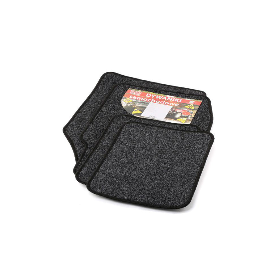 POLGUM Universal fit 9900-3 Floor mat set Textile, Front and Rear, Quantity: 4, Anthracite