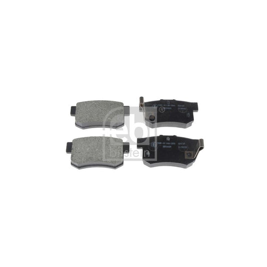 Febi Bilstein 170289 Brake Pad Set Rear Axle With Acoustic Wear Warning