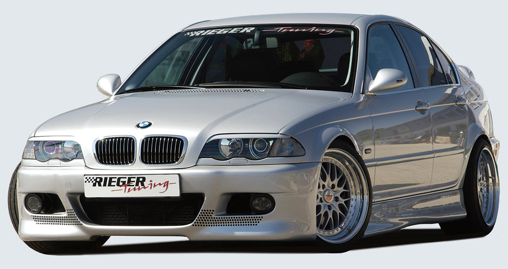 Rieger 00050128 BMW 3 Series E46 Front Bumper