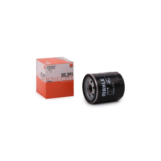 MAHLE ORIGINAL OC 981 Oil Filter Spin-on Filter, with one anti-return valve