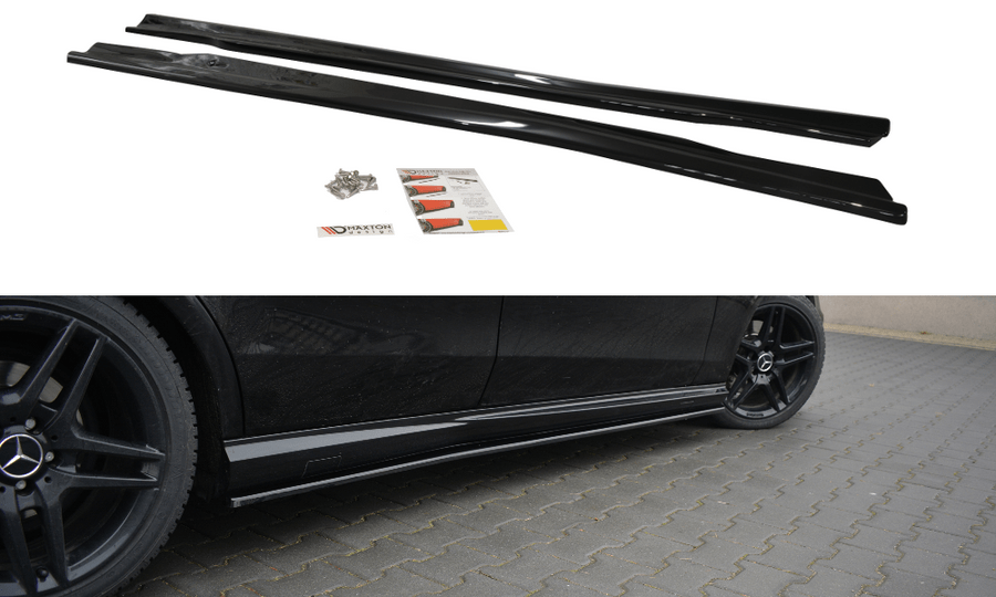 Maxton Design ME-E-212-AMG-SD1T Side Skirts Diffusers Mercedes Benz E63 AMG W212 | Duco Car Parts UK Car Parts