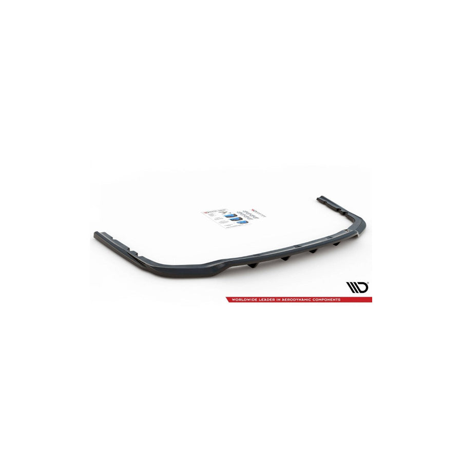 Maxton Design BMW G07 X7 M Sport Central Rear Splitter with Vertical Bars (Inc. X7 50ix, X7 M50dx & X7 M50ix)