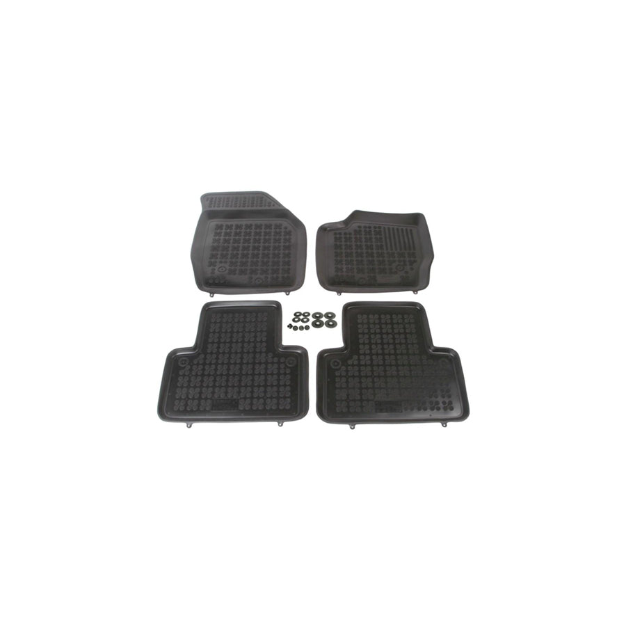 REZAW PLAST Tailored 200405 Floor mat set for VOLVO XC90 I (C, 275) Elastomer, Front and Rear, Quantity: 4, Black