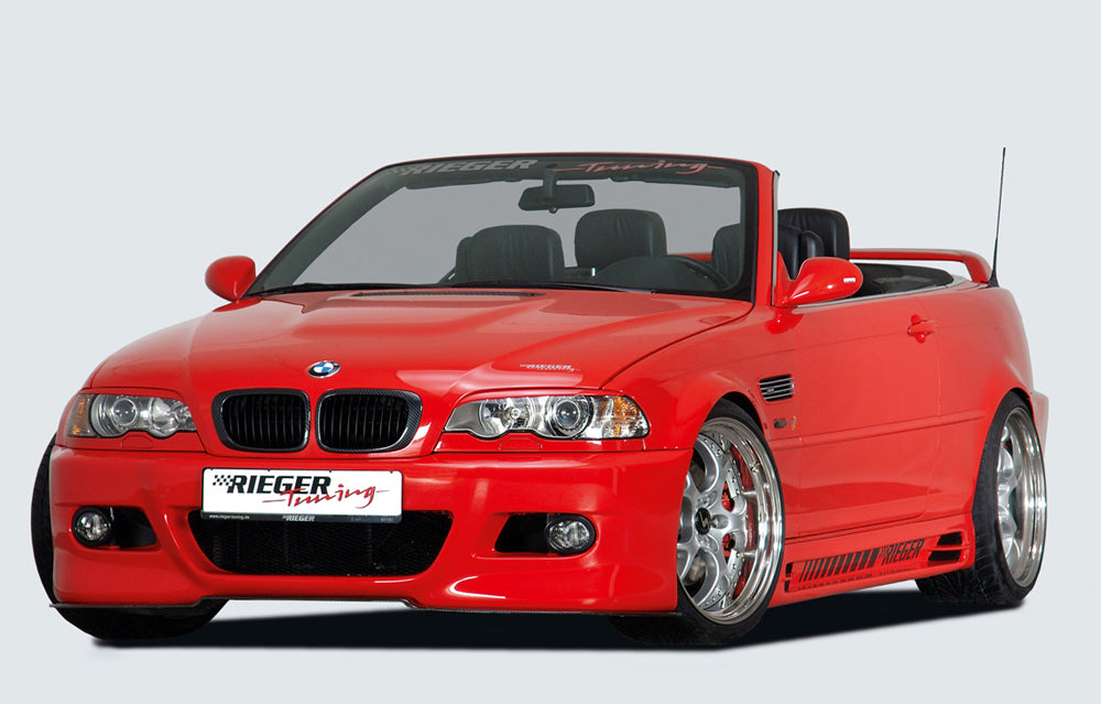 Rieger 00050127 BMW 3 Series E46 Front Bumper