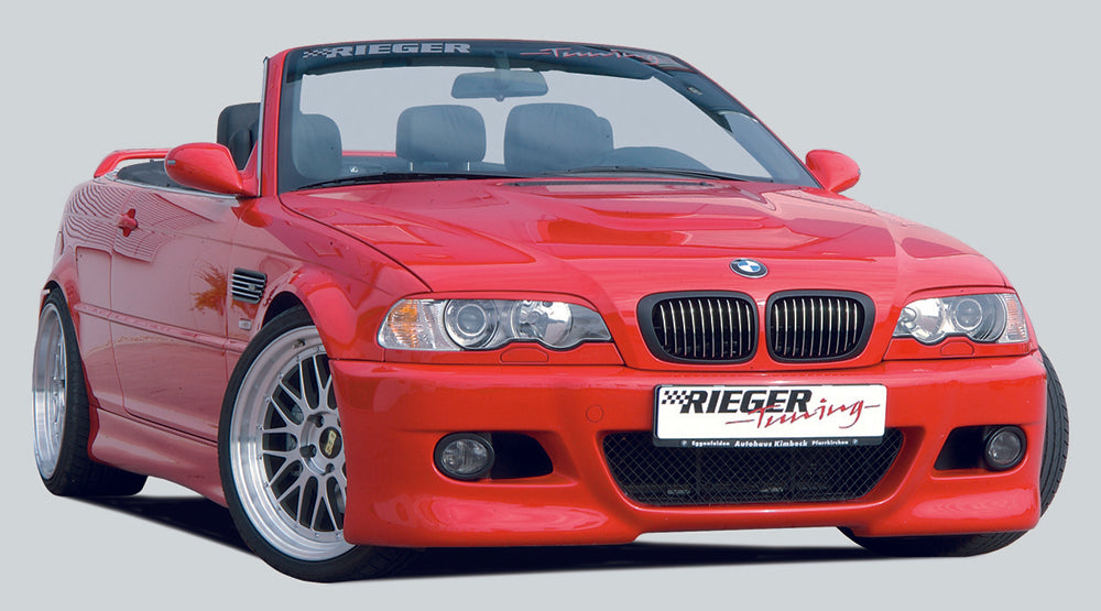 Rieger 00050127 BMW 3 Series E46 Front Bumper