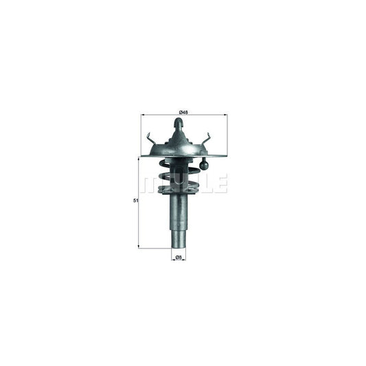 MAHLE ORIGINAL TX 106 90D Engine thermostat Opening Temperature: 90°C