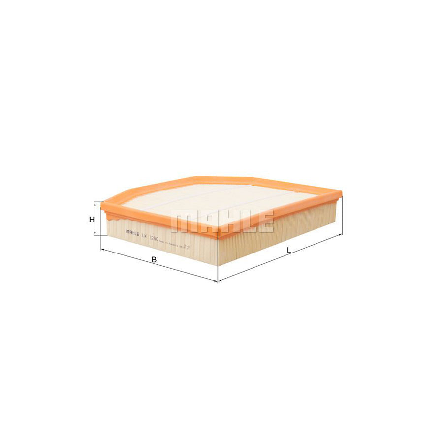 MAHLE ORIGINAL LX 1250 Air Filter Filter Insert