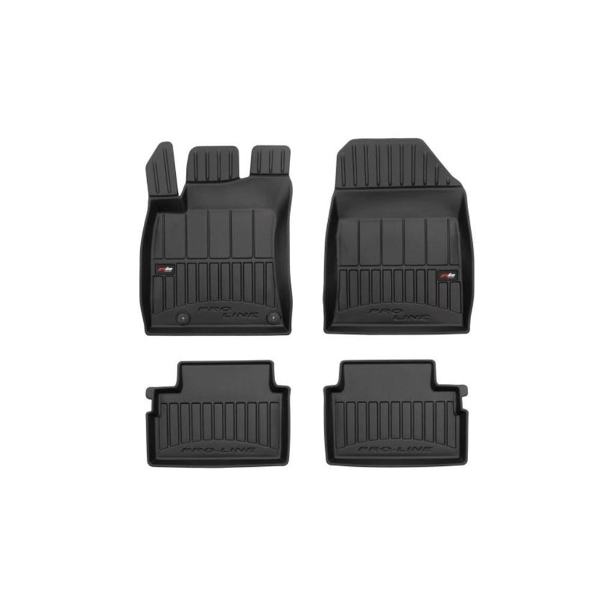 FROGUM Tailored 3D409224 Floor mat set for KIA XCeed (CD) Elastomer, Front and Rear, Quantity: 4, Black, (LHD)