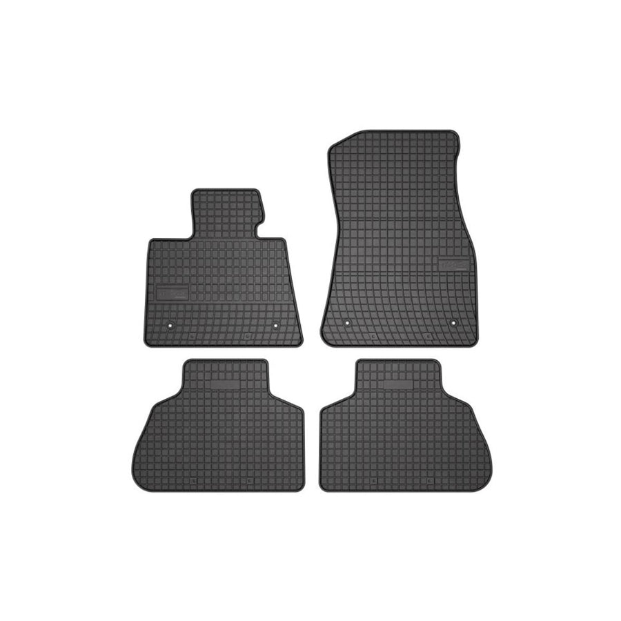 FROGUM Tailored 402553 Floor mat set for BMW X5 (G05) Elastomer, Front and Rear, Quantity: 4, Black, (LHD)