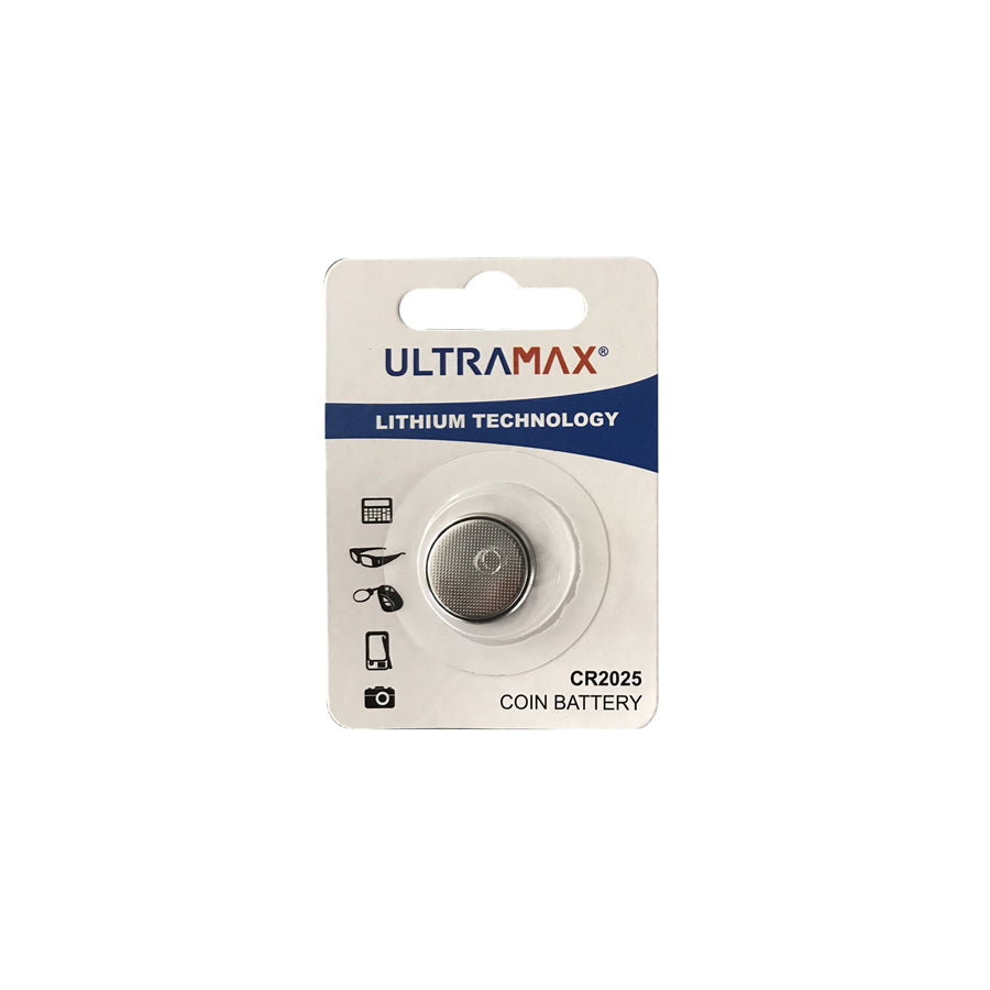 Ultramax Lithium CR2025 Coin Cell