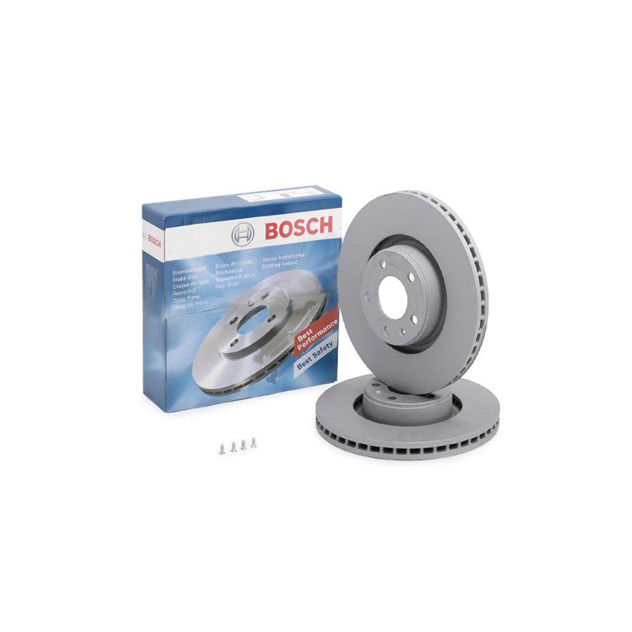 BOSCH 0 986 479 300 Brake Disc Vented Coated High carbon with bolts screws