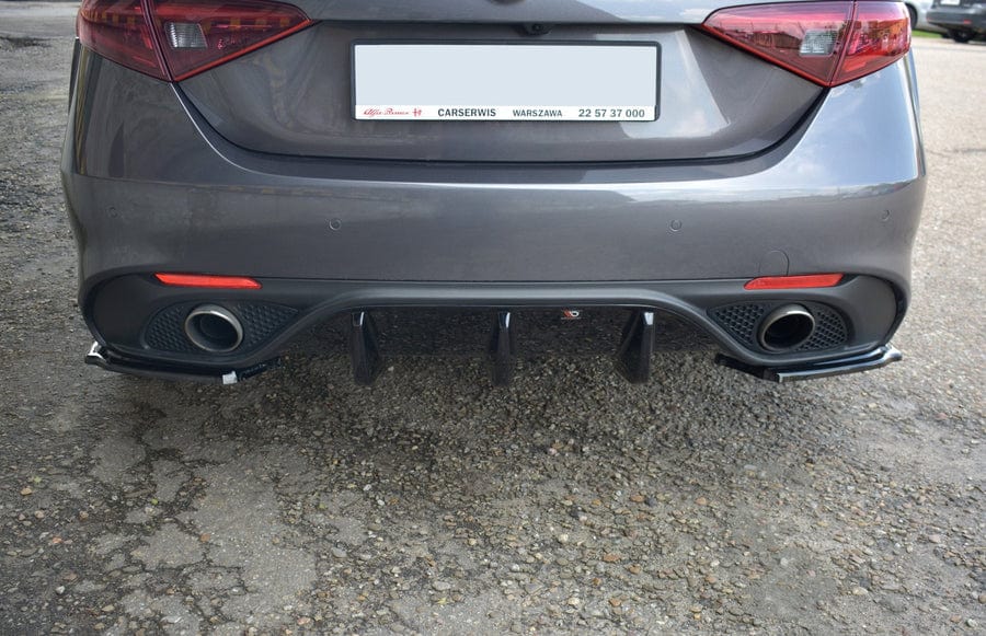 Maxton Design Alfa Romeo Giulia Veloce Rear Side Splitters