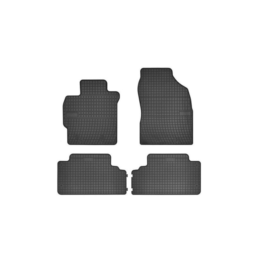FROGUM Tailored 542766 Floor mat set for TOYOTA Auris Hatchback (E15) Elastomer, Front and Rear, Quantity: 4, Black, (LHD)