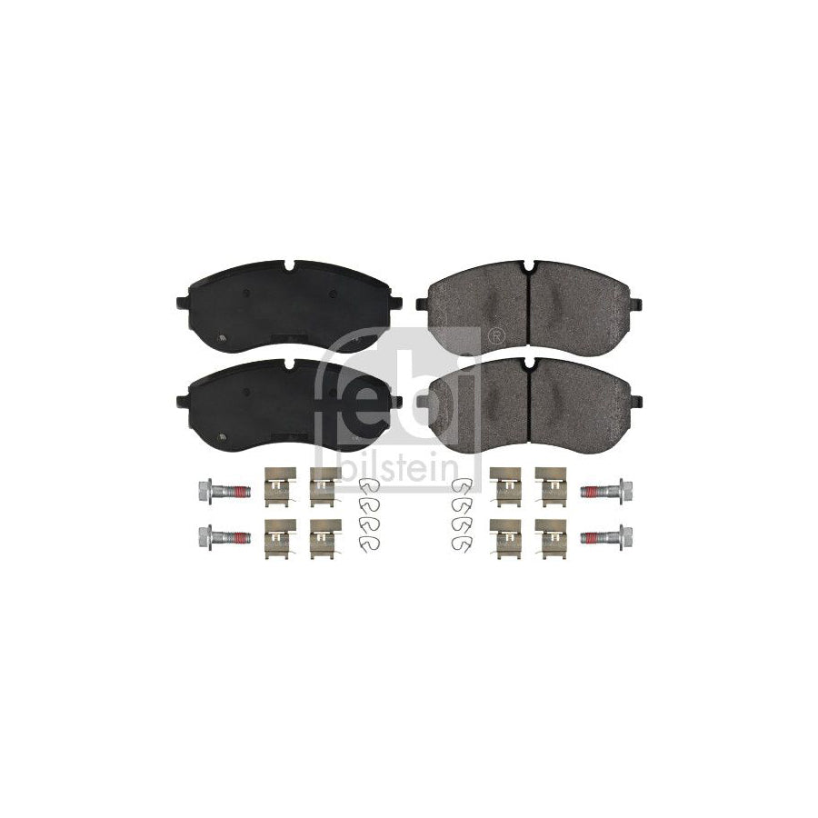 Febi Bilstein 172319 Brake Pad Set Front Axle With Attachment Material