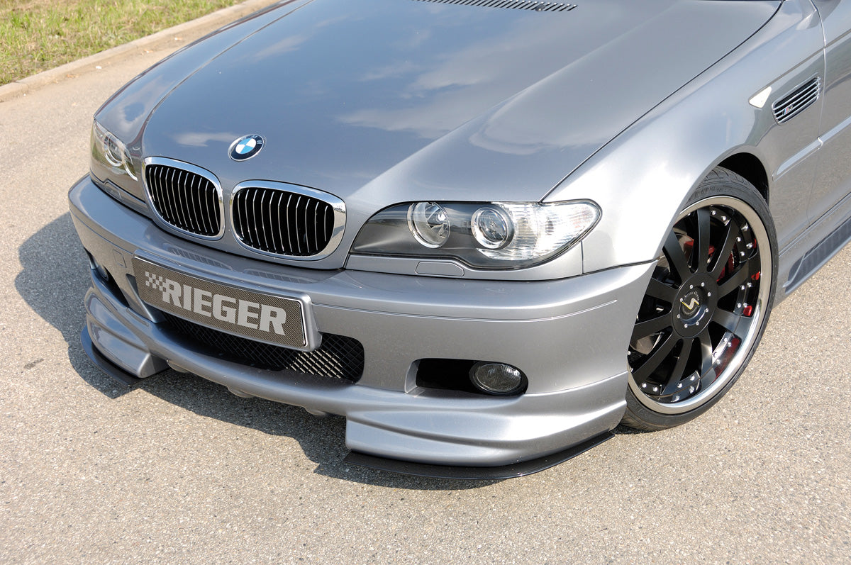 Rieger 00050118 BMW 3 Series E46 Front Splitter