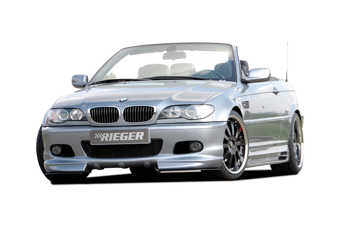 Rieger 00050118 BMW 3 Series E46 Front Splitter