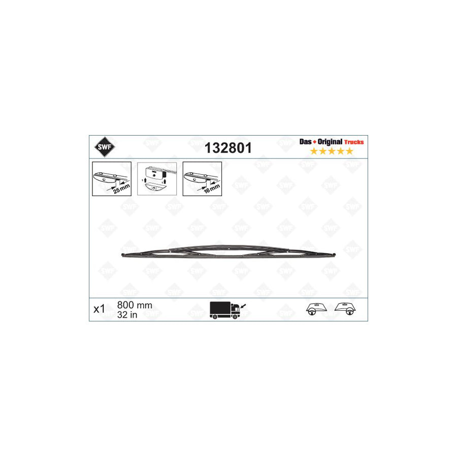Swf 132801 Original Wiper Blade | Duco Car Parts UK Car Parts