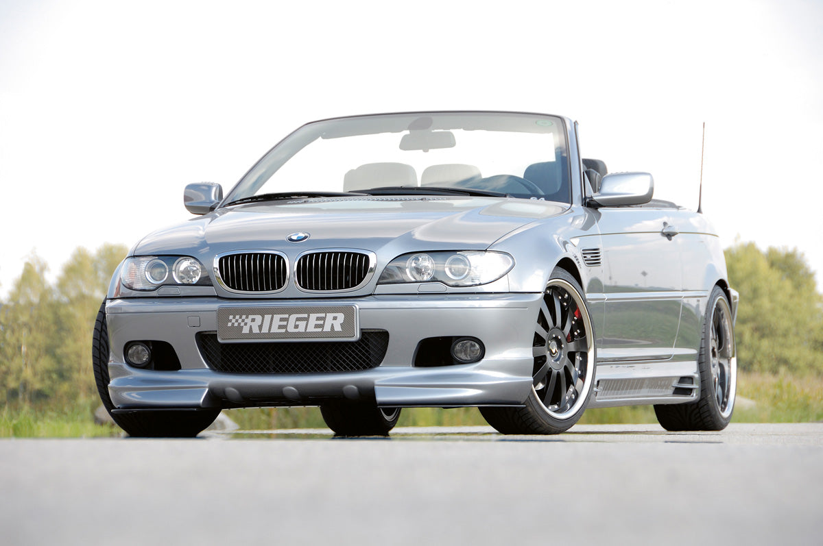 Rieger 00050118 BMW 3 Series E46 Front Splitter