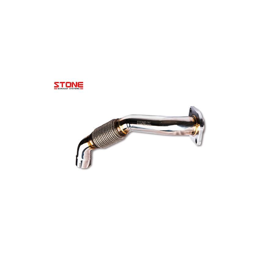 Stone Exhaust Lexus 8AR-FTS AZ10 Eddy Catalytic Downpipe (NX 200T & NX 300T)