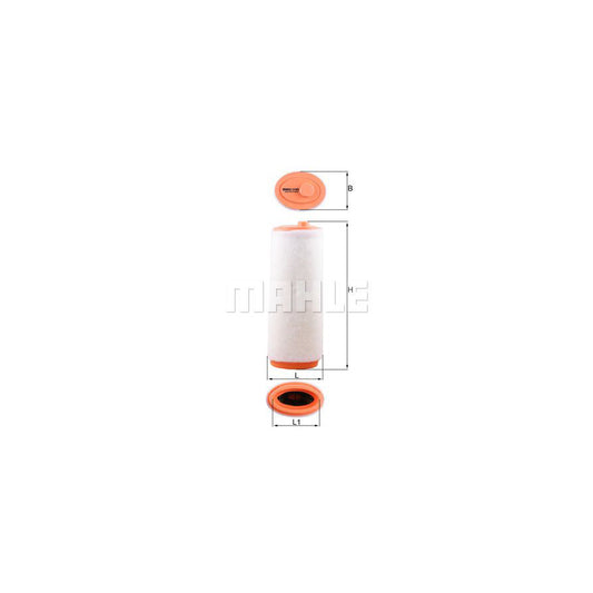 MAHLE ORIGINAL LX 823 Air Filter Filter Insert