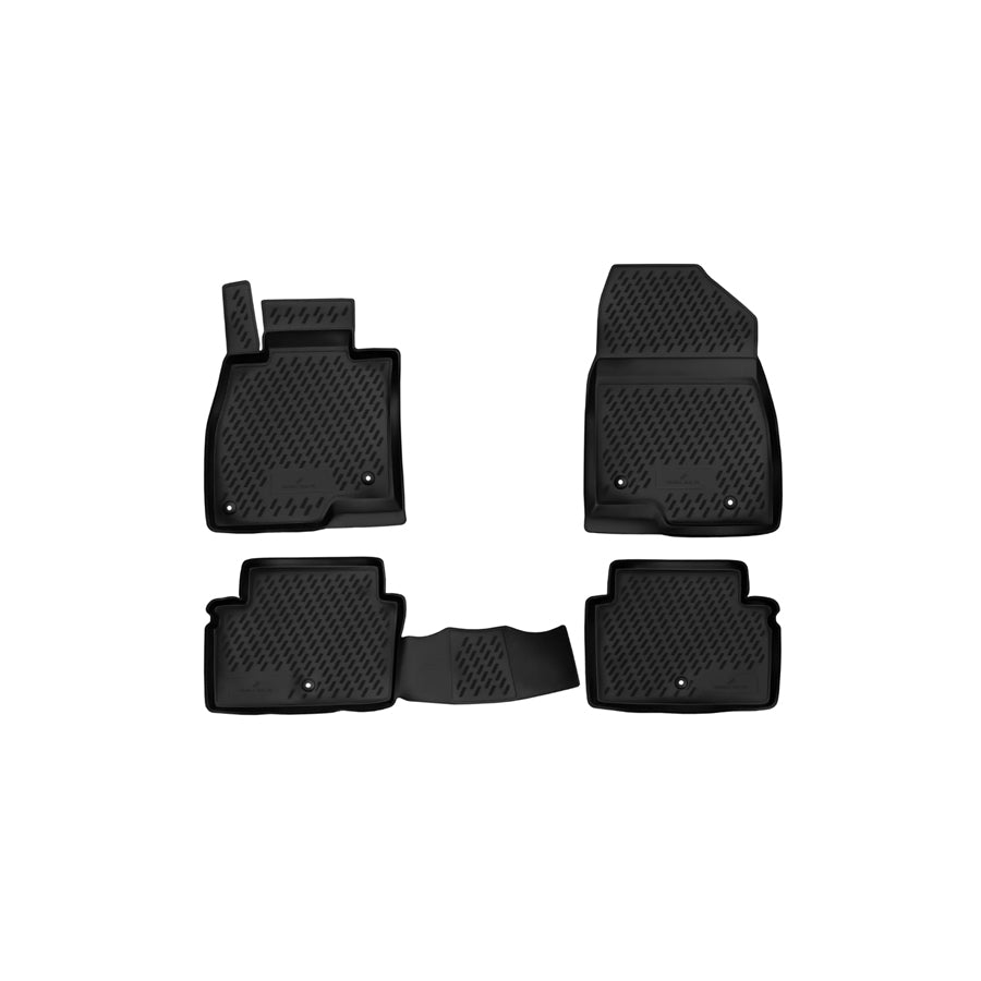 WALSER Tailored, XTR 75102 Floor mat set Front and Rear