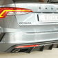 Rieger 00079037 Skoda NX Octavia RS Rear Diffuser -  Matte Black