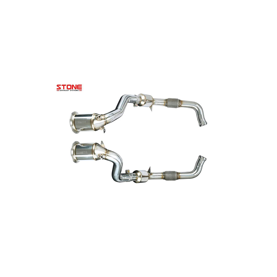 Stone Exhaust Porsche 971 Panamera 4S (2.9T / 440ps) Eddy Catalytic Downpipe