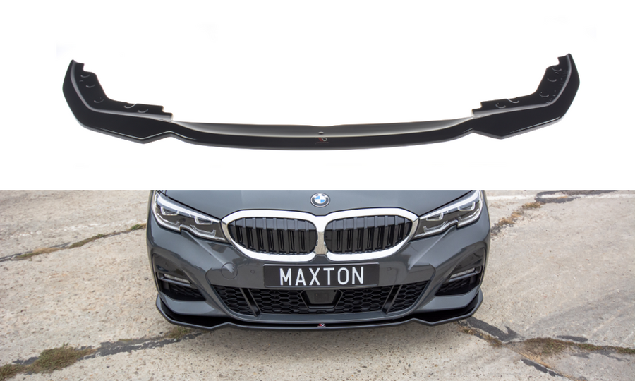 Maxton Design BM-3-20-MPACK-FD2T Front Splitter V.2 BMW Series 3 G20 M-Pack | Duco Car Parts UK Car Parts