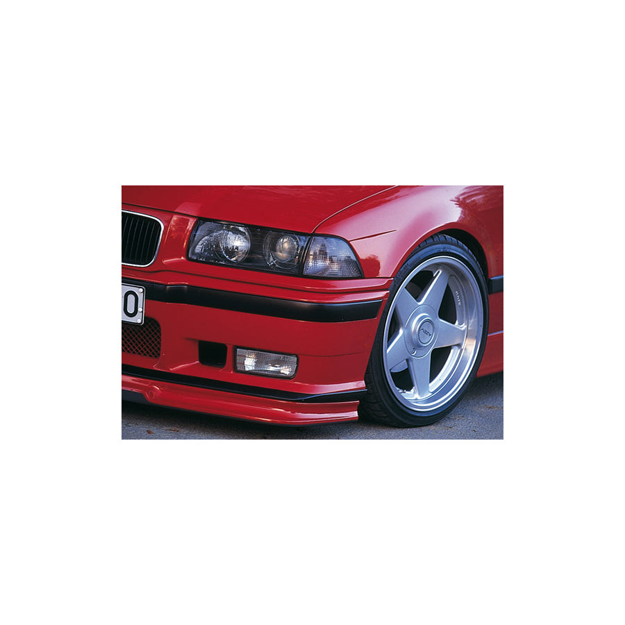 Rieger 00049018 BMW E36 Front Splitter -  Matte Black