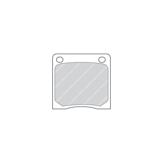 Ferodo Sl Fsl1669 Brake Pad Set With Acoustic Wear Warning
