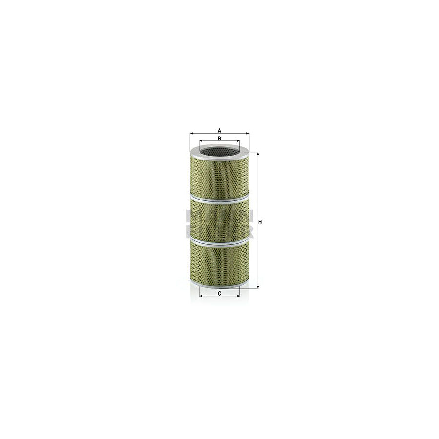 MANN-FILTER H 18 265 Oil Filter Filter Insert