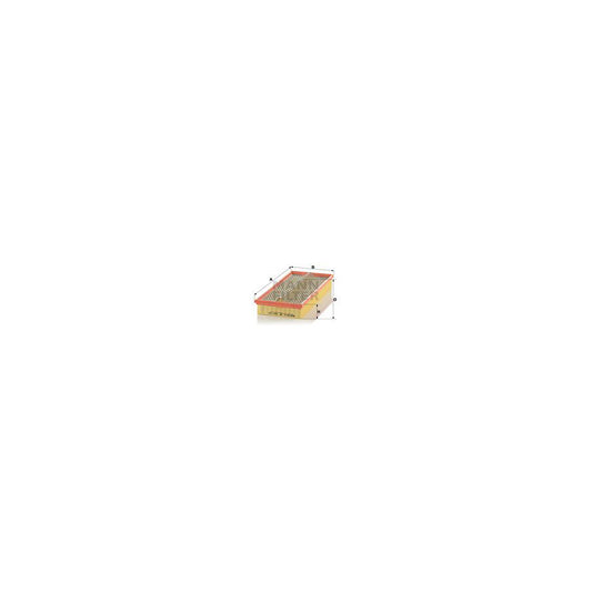 MANN-FILTER C 38 163/1 Air Filter Filter Insert