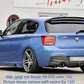 Rieger 00099241 BMW 1 Series F20 F21 Rear Diffuser for Original Twin Tailpipe Left - Carbon-Look