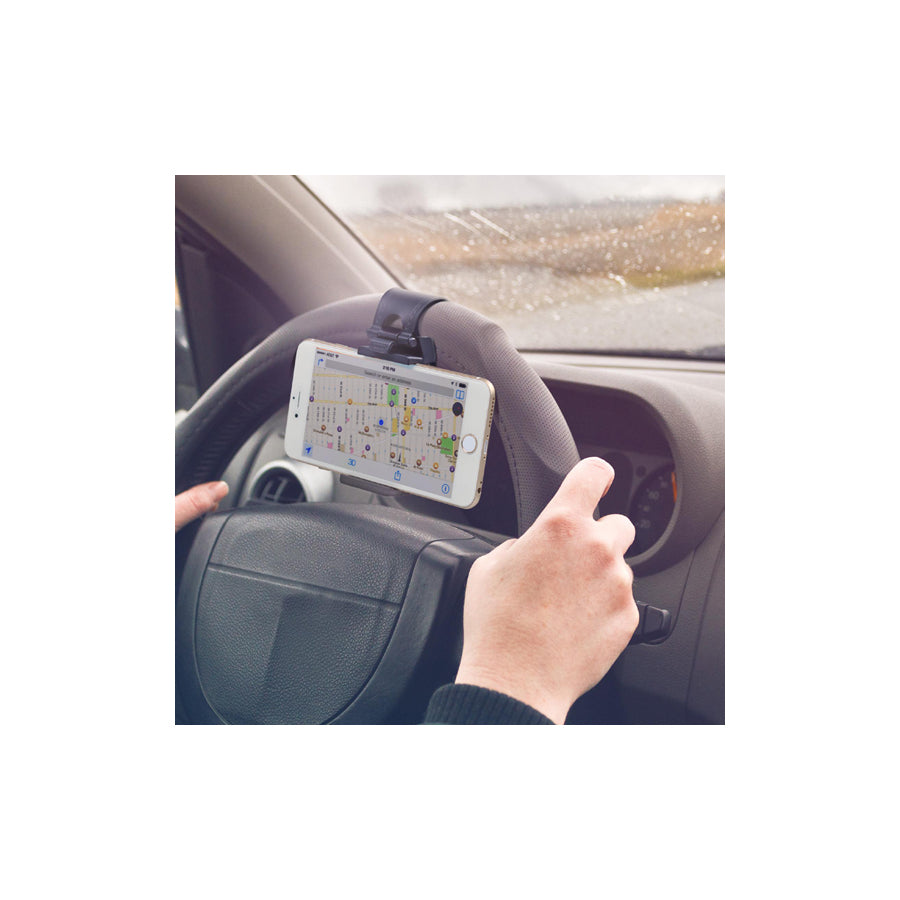 PROMATE EZGrip 8068 Car phone holder 80 mm, steering wheel, universal