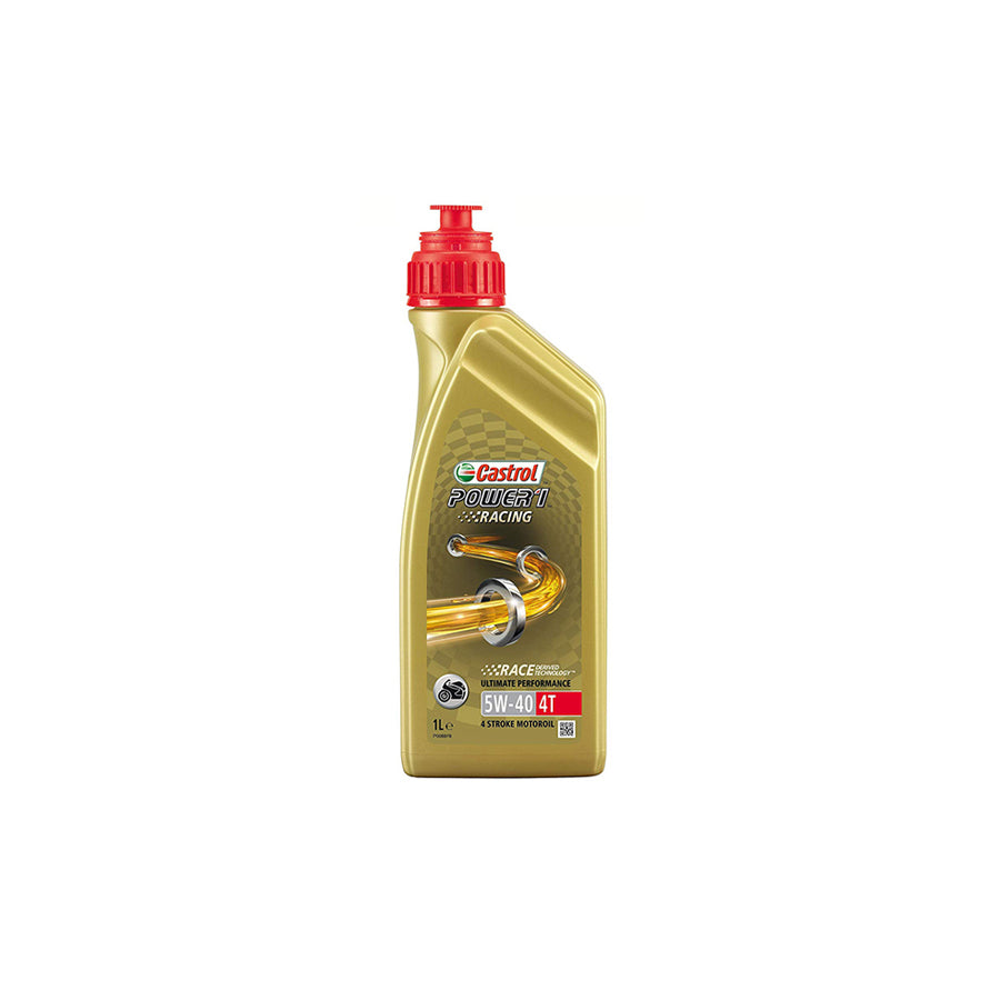 Castrol Power1 5W-40 Racing 4T Motorcycle 4 Stroke - 1Ltr