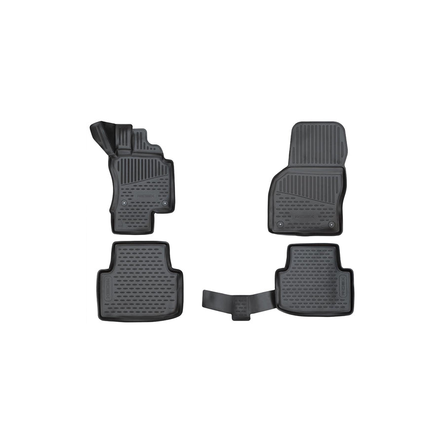 RIDEX 215A0959 Floor mat set for VW Passat B8 Saloon (3G2, CB2)