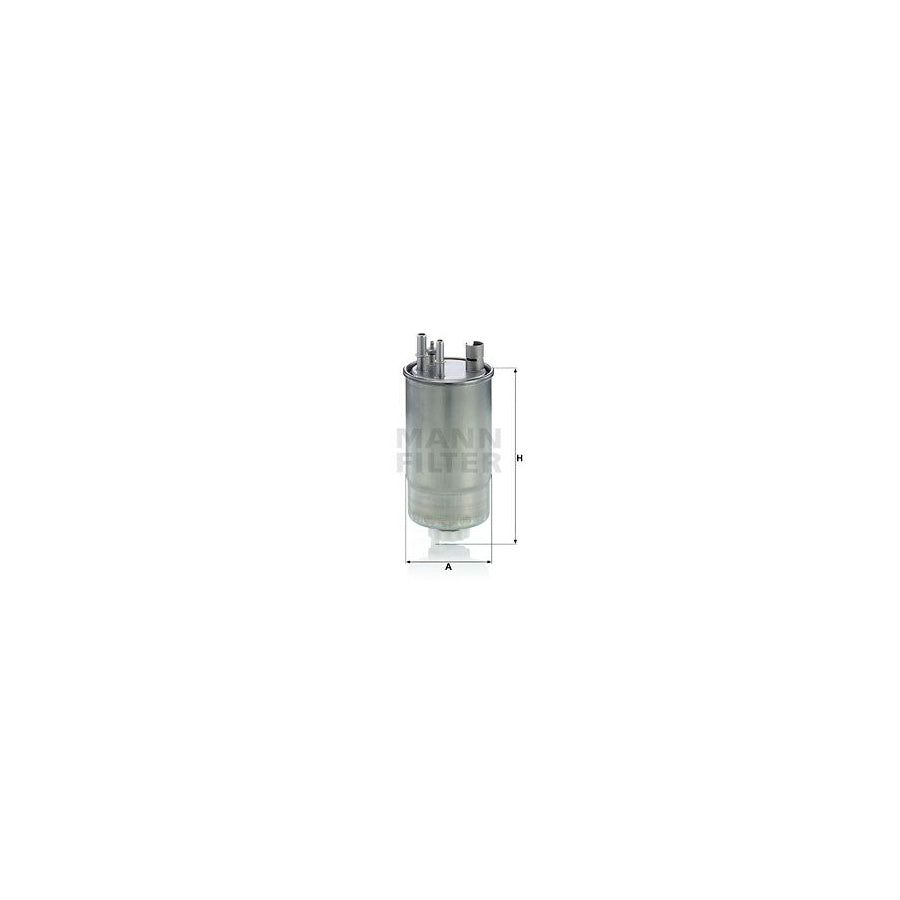 MANN-FILTER WK 853/24 Fuel filter In-Line Filter
