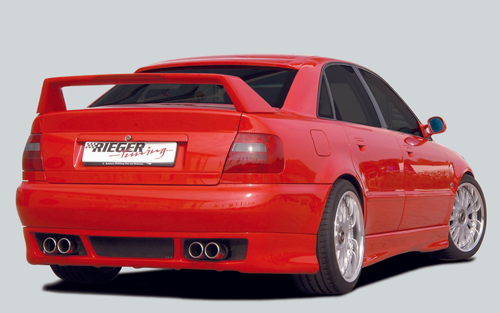 Rieger 00055036 Audi B5 A4 Rear Diffuser - RS4-Look