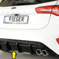 Rieger 00088195 Ford DEH Focus 4 Rear Diffuser (Inc. Focus 4 ST)