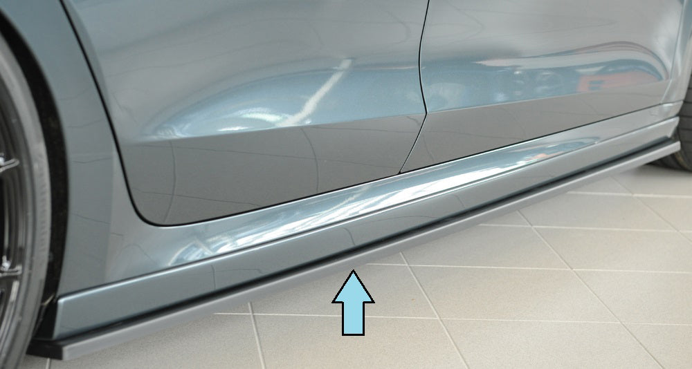 Rieger 00079035 Skoda NX Right Side Skirt Splitter (Octavia RS & Octavia)