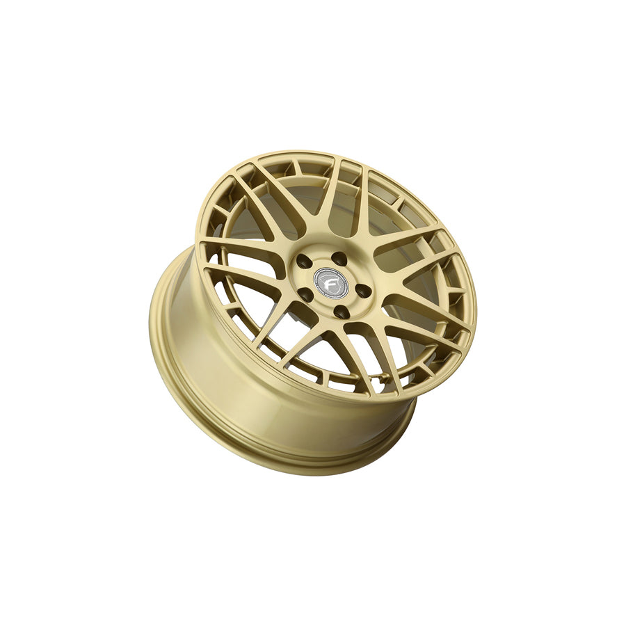 Forgestar F16788537P38 18x8.5 F14C Semi Concave 5x100 ET38 BS6.25 Gloss Gold Performance Wheel