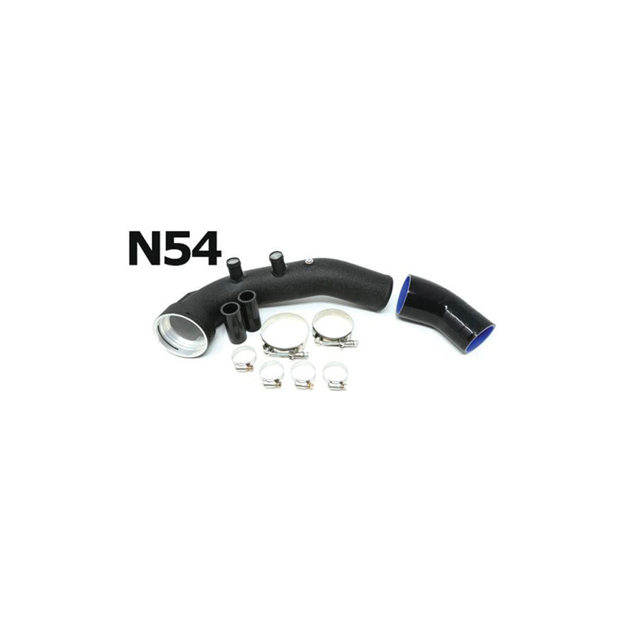 BMS BMW N54 E82 E90 E92 E60 Aluminum Replacement Charge Pipe Upgrade (Inc. 1M, 135i, 335i & 535i)