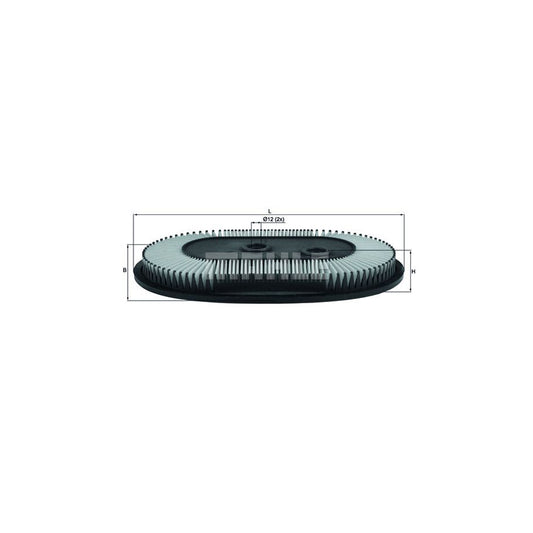 MAHLE ORIGINAL LX 846 Air Filter for NISSAN PRIMERA Filter Insert