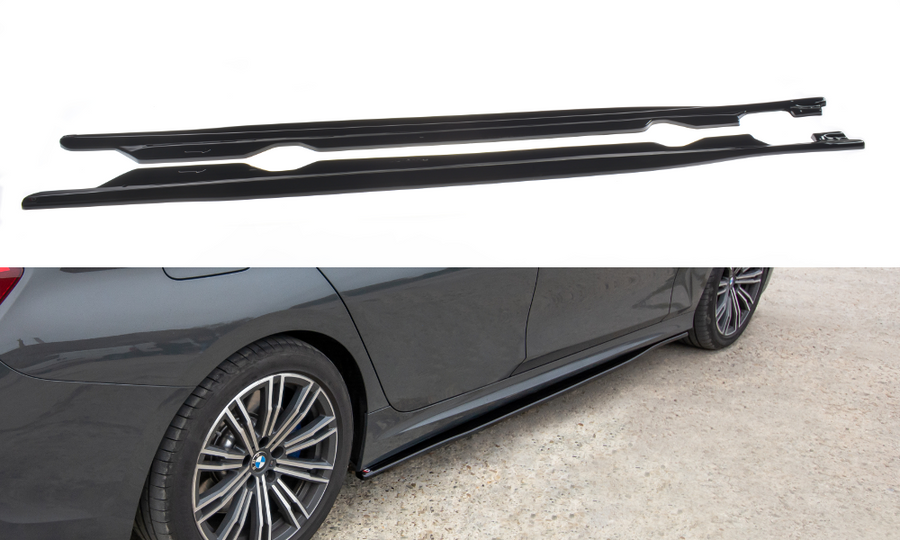 Maxton Design BM-3-20-MPACK-SD1T Side Skirts Diffusers BMW Series 3 G20 M-Pack | Duco Car Parts UK Car Parts